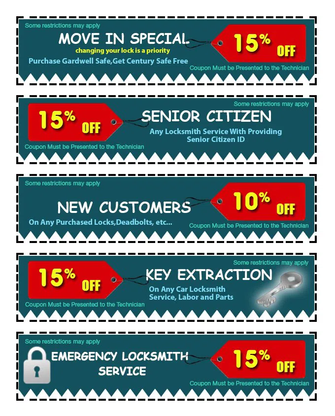 Father Son Locksmith Shop Red Bank, NJ 732-204-7494 - coupon